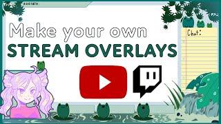 Making a CUSTOM Stream Overlay + FREE DOWNLOAD : Overlay Guide