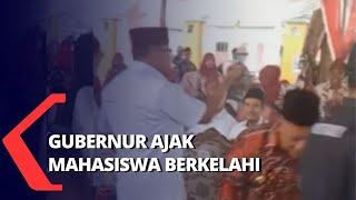 Viral! Gubernur Maluku Ajak Berkelahi Mahasiswa Karena Didemo