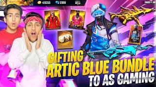 My Brother Gifted Me Blue Artic Bundle  Wasted 10,000 Diamond Crying Moment - Garena Free Fire