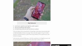 Sony Experia XZ3 Review | ZDK Mobile Review