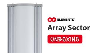 RF elements Array Sector Antenna UNBOXING