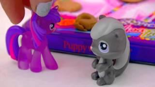 MLP Twilight Sparkle's Playdoh PIZZA Class   My Little Pony LPS Students Shopkins