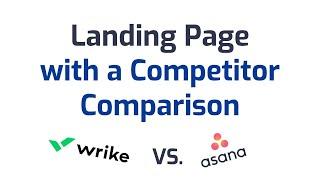 The Best Example for a Competition Landing Page