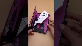 DIY Halloween Pop-up Card | Spooky Card #Shorts