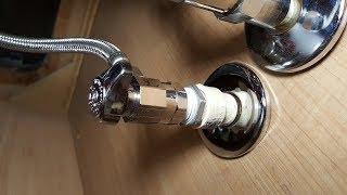 How to replace Shut-off valve on CPVC pipe. Замена крана на пвх трубе