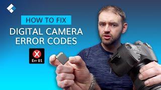 How to Fix Digital Camera Error Codes?