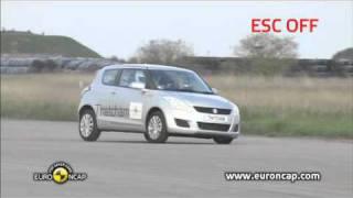Euro NCAP | Suzuki Swift | 2010 | ESC test