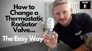 How to Change a Thermostatic Radiator Valve Without Draining The System