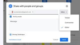 How to Share Files From Google Drive (Allow the file to be viewed only, comment or Edit)
