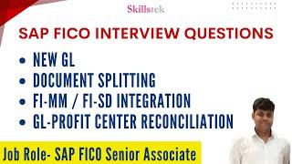 SAP FICO Interview Questions- Real-Time Job Analysis | SAP FICO Senior Associate Profile