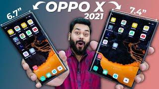 OPPO X 2021 Rollable Phone Hands On & First Impressions | 125W Charger   This Is The Future