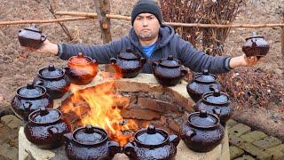 Шурпа в горшочках от Яшарбека |  Куза шурпа | Shurpa in pots from Yasharbek