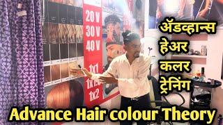 Hair colour theory ￼| advance hair colour training | advance hair colour Kaise Kare