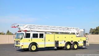 1992 Pierce Arrow 105' Smeal Aerial Ladder Truck for sale