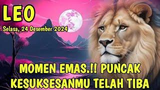 Leo  Titik awal kesuksesanmu dimulai hari ini Desember 2024