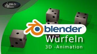 Physics   Würfelanimation - Blender 2.81 Tutorial 15