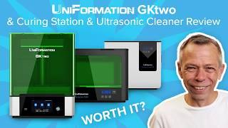 Uniformation Gktwo Full review + ULTRA SONIC cleaner and curing station!