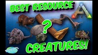 Ark: Survival Evolved - The best resource Gathering Creatures/Dinos!