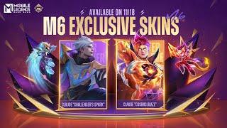 M6 Skins | Claude "Challenger's Spark" & Claude "Cosmic Blaze" | Mobile Legends: Bang Bang