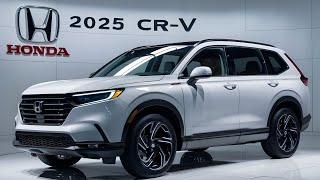 Unveiling the 2025 Honda CR-V: A Game-Changer in SUV Design and Technology