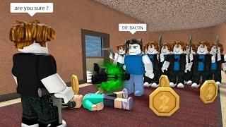 ROBLOX Murder Mystery 2 FUNNY MOMENTS (BACON 3)