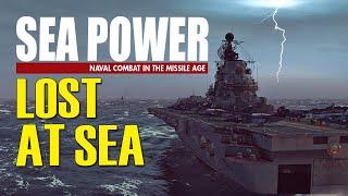 MASSIVE STORM precedes NATO SLAUGHTER at hands of VTOL!  | Sea Power Gameplay- Scenario: Lost at Sea