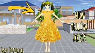 New Yellow Dress | Sakura School Simulator | Gweyc Gaming