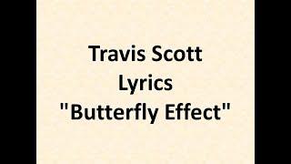 Travis Scott - Butterfly Effect Lyrics Video