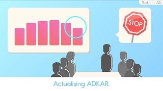 Actualising ADKAR - presented in a CannyBites format by Safaraz Ali