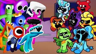 FNF NEW Rainbow Friends VS Smiling Critters 4 ( ALL PHASES ) Poppy Playtime x Friday Night Funkin'