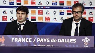 France 41-28 Wales: Fabien Galthié and Antoine Dupont press conference