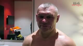 Victor Oganov Post Fight #hunivsgallen