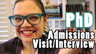 PhD Admissions Visit | What To Do on a PhD Interview