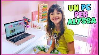 Il primo Computer di Alyssa! ️ (Laptop XIDU Rosa)