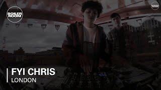 FYI Chris Converse Rubber Tracks Live x Boiler Room London DJ Set