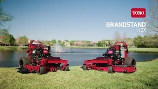 GrandStand® HDX Stand-On Mowers | Toro® Landscape Contractor Equipment