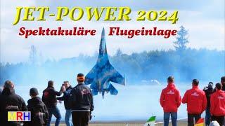 Spektakulärer Flug auf der   JET POWER  Breitscheid  2024