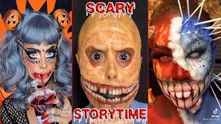 TikTok Makeup Storytime Compilation Scary Stories SFX