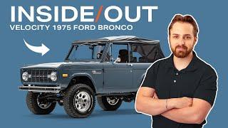 Vintage Ford Bronco | Velocity Restorations Anvil Gray Ford Bronco