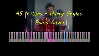 Harry Styles - As It Was (Easy piano cover)