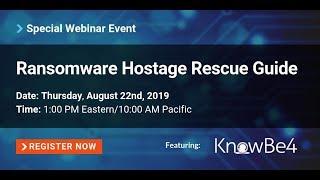 Ransomware Hostage Rescue Guide with KnowBe4