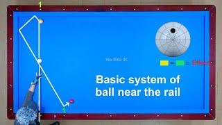 Regular 5systems 3cushion billiards tutorial for 1/2 table ep.2