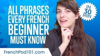 100 Phrases Every French Beginner Must-Know