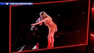 Viral video shows Taylor Swift shooing security during Philadelphia performance