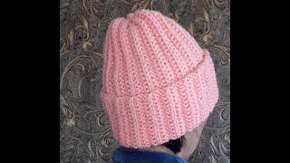 Cap with a French elastic band. Simple and short мс