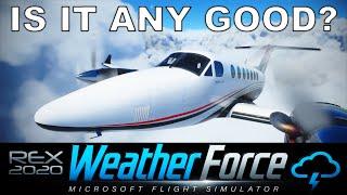 REX Weather Force 2020 | Comprehensive Review | Is It Any Good? | Microsoft Flight Simulator 2020