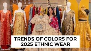 New Color Trends For 2025 Ethnic Wear