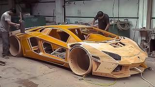 Man Builds Amazing LAMBORGHINI From Scratch in 10 Months | Start to Finish by @haisupercar