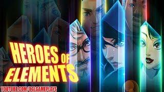 Heroes of Elements: Match 3 RPG Android/iOS Gameplay