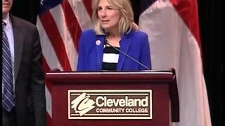 Mission Critical Operations at Cleveland Community College: Dr. Jill Biden